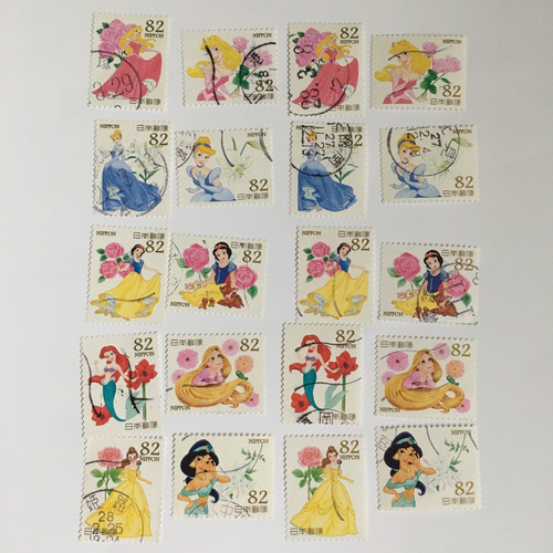 017 ディズニー切手6種　おしゃれ　かわいい　未使用　おまとめ割引有 017 ディズニー切手6種 おしゃれ かわいい 未使用 おまとめ割引