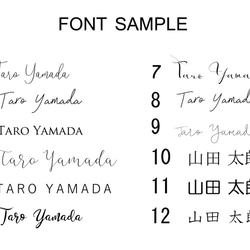 【一体型】コットンペーパーの席札とメニュー表 8枚目の画像