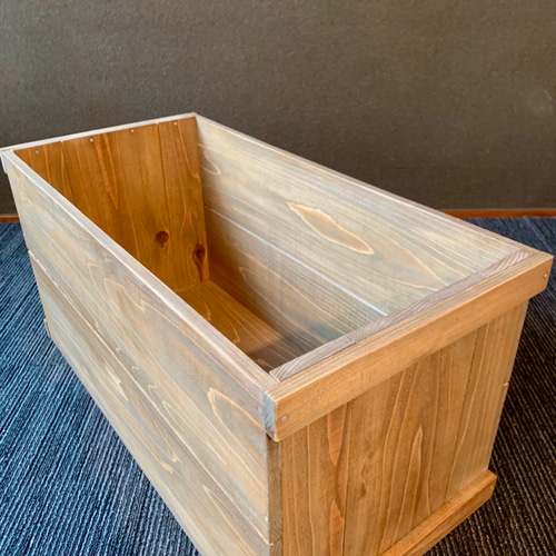 リンゴ箱・リンゴ箱風・収納箱・棚・収納・おしゃれ・シンプル・塗装