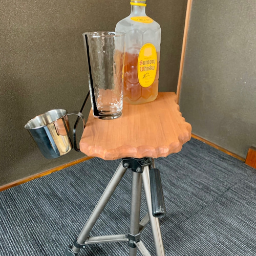 三脚テーブル※テーブル天板のみ サイドテーブル Takama works