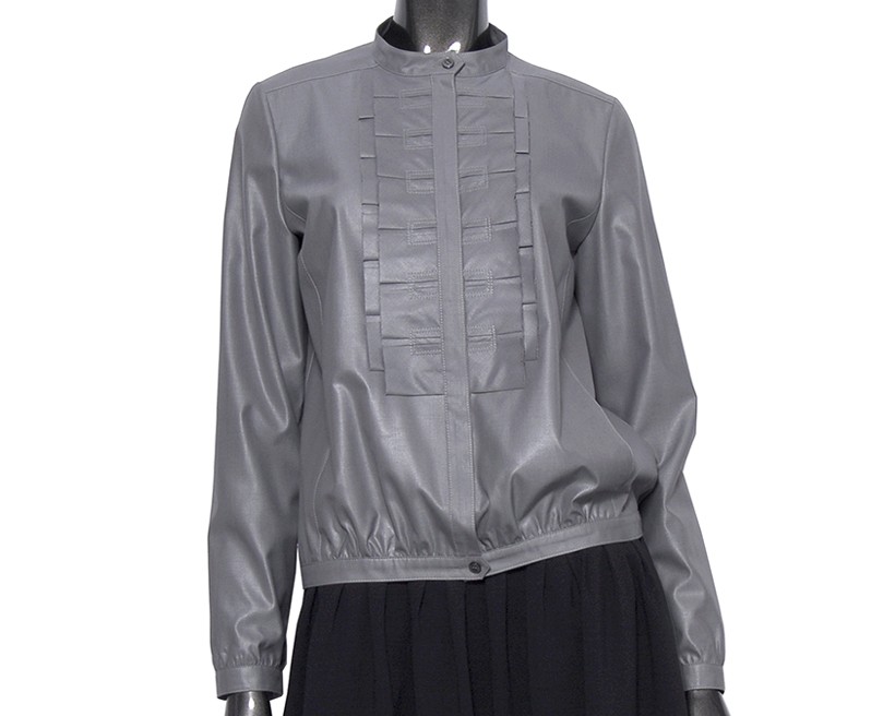 プリーツジャンパーシャツ