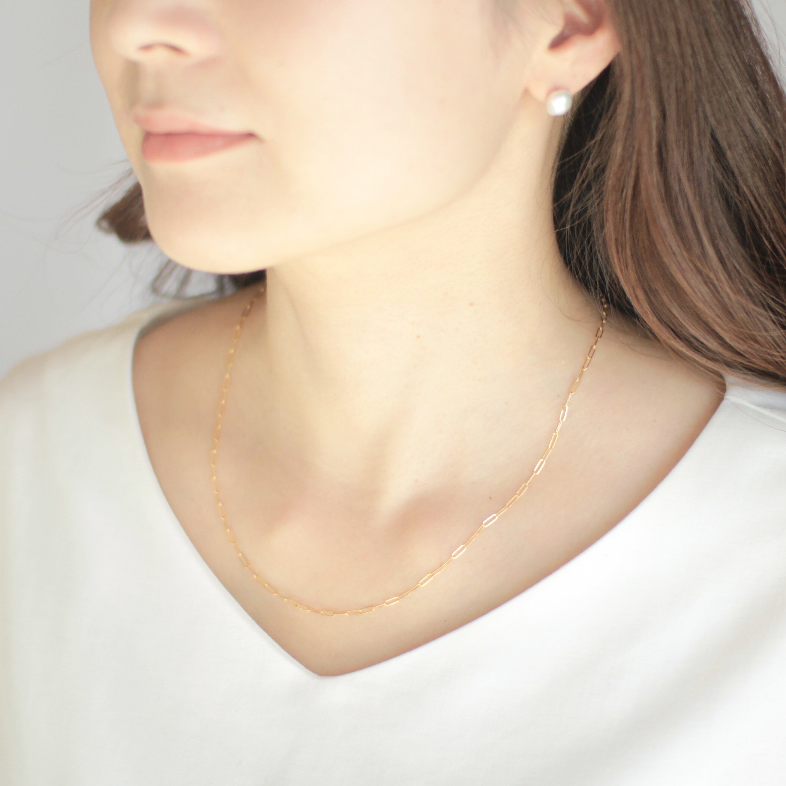 CLUE 14kgf  2way小粒バロックパールのネックレス