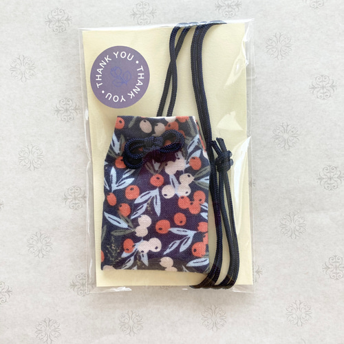 お守り袋 ミニサイズ デコレクションズ 首かけタイプ♡ふんわり裏地 