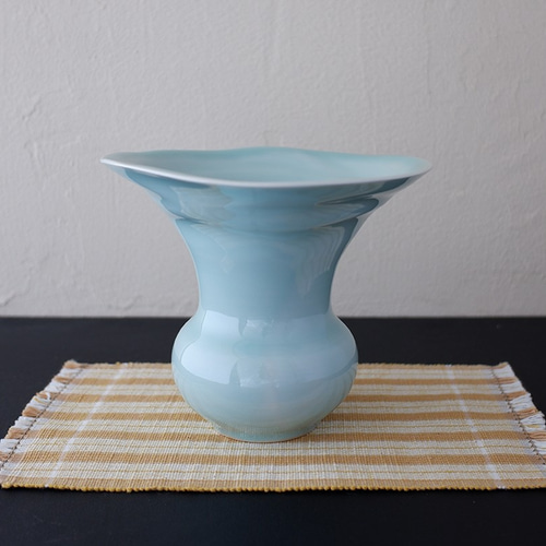 青磁の一輪挿し 青磁花器 一輪挿し・花瓶・花器 双眸（そうぼう）soubou 通販