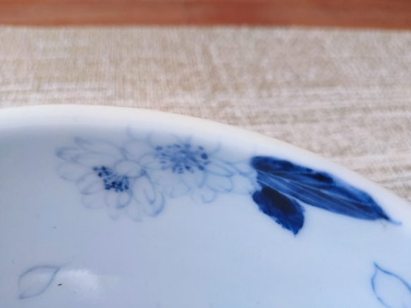 【受注生産】八重桜模様のスープカップ 3枚目の画像