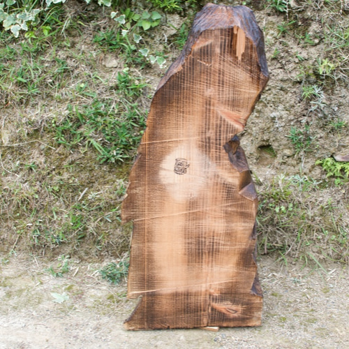 フクロウ 福来郎 チェーンソーアート作品 木彫り 彫刻 鳥 猛禽類