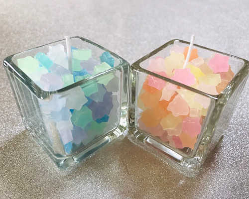 こんぺいとうキャンドル(セット) キャンドル・キャンドルホルダー C