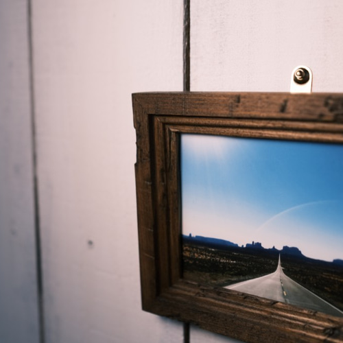 L版・2L版【フォトフレーム】写真立て/壁掛け/置き型/木製/無垢