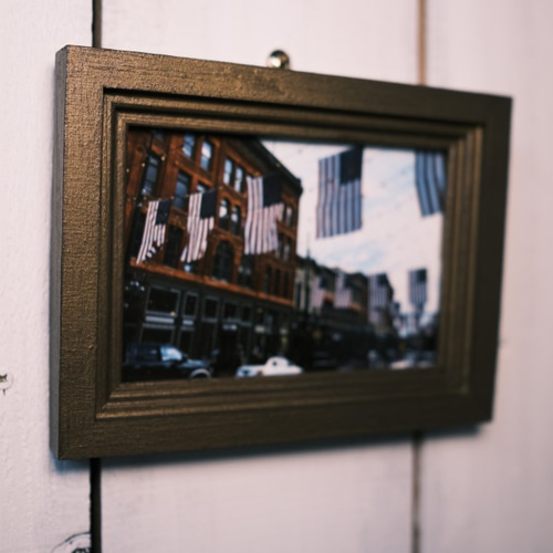 アメリカ製 手作り 写真立て 工作】ダンボールで写真立てを作ってみた！【豊中市伊丹市クリーン