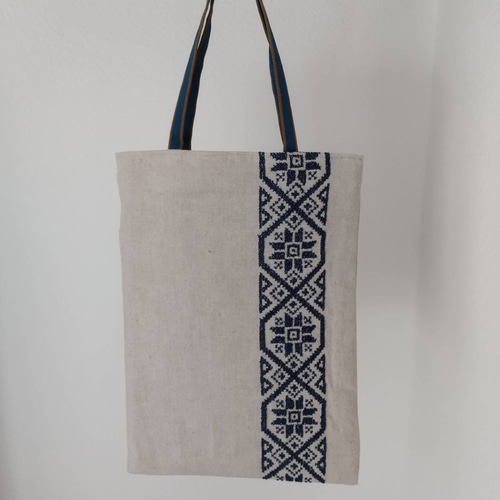 ☆20%OFF☆クロスステッチ＊たて長トートバッグ トートバッグ Sisters