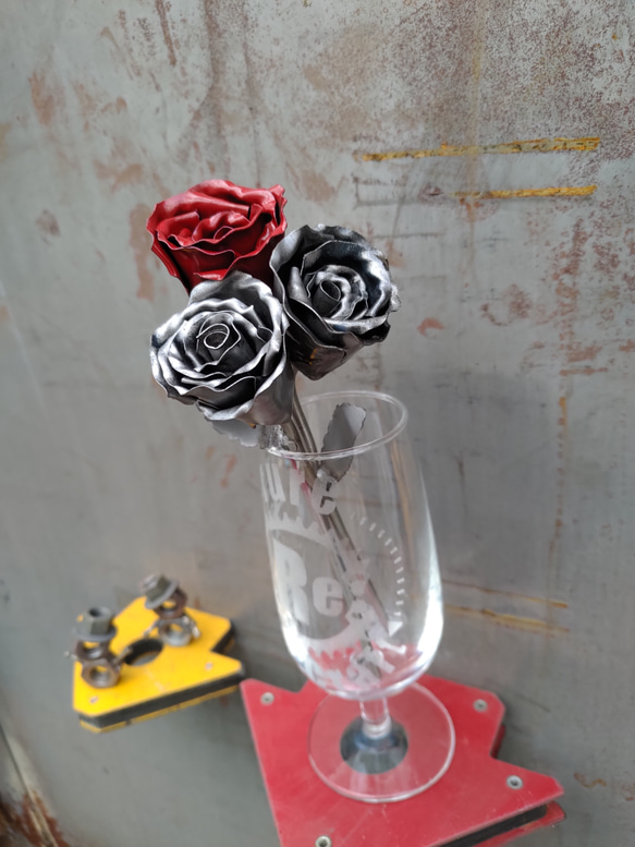 MetalRose【small】鉄の薔薇 5枚目の画像