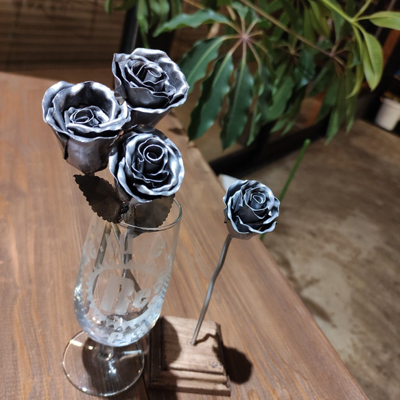 MetalRose【small】鉄の薔薇 3枚目の画像