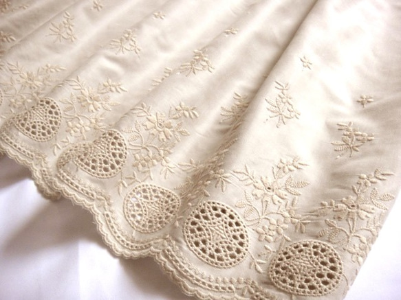 【完全オーダー受注生産】色柄豊富！スカラップレースペチコート　オーダーメイド 8枚目の画像