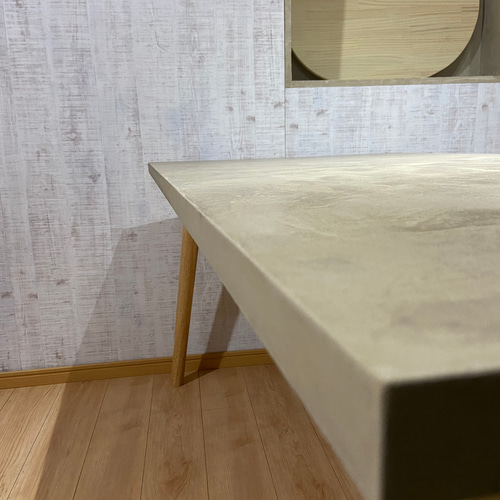 モールテックス 天板 サンプル品 ベージュ モールテックス天板のダイニングテーブル 幅161～180cm 奥行き