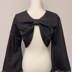 ‬【SALE】RIBBON LACE BOLERO 4枚目の画像