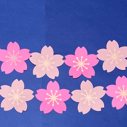壁面飾り　桜の花⑥ 1枚目の画像