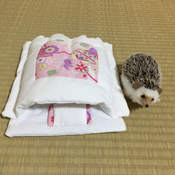 ハリネズミ寝袋  デニムお布団 ハリネズミ寝袋 デニムお布団