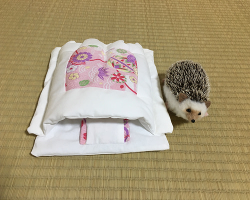 ハリネズミ寝袋  デニムお布団 ハリネズミ寝袋 デニムお布団
