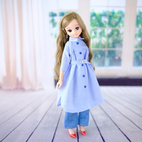 リカちゃん服＊シャツワンピース＊ブライス＊ジェニー＊momoko その他 