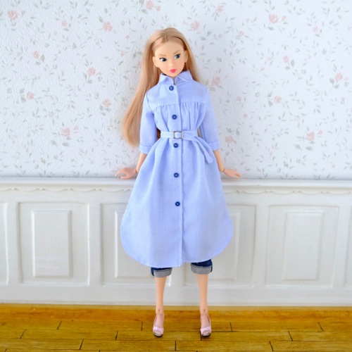 ジェニーちゃん服＊シャツワンピース＊momoko その他人形