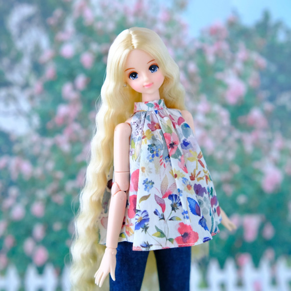 ジェニーちゃん服＊ホルターネックブラウス＊momoko その他人形 