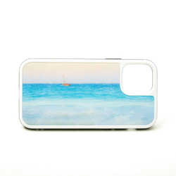 iPhoneケース　世界の絶景雑貨シリーズ　カリブの海 2枚目の画像