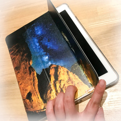 手帳型iPadケース　ソフトカバー　世界の絶景雑貨シリーズ 7枚目の画像