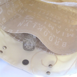 [バーゲン品] マヨルカ刺繍のバッグ・スペイン製ファブリック 6枚目の画像