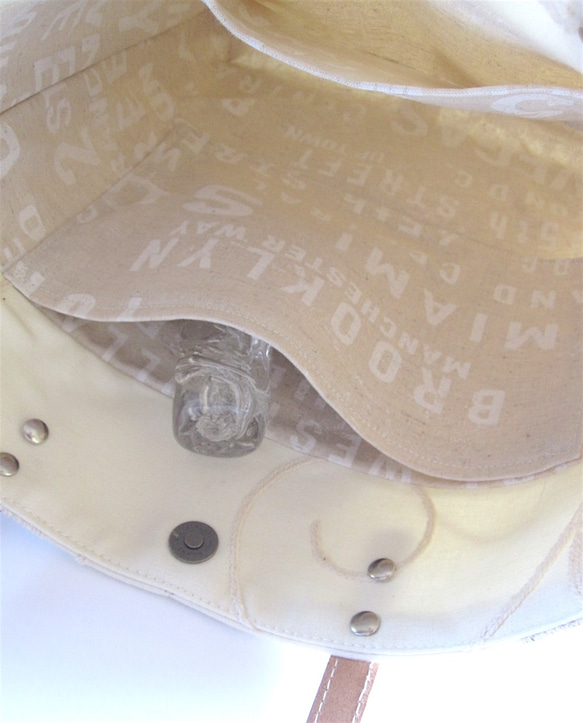 [バーゲン品] マヨルカ刺繍のバッグ・スペイン製ファブリック 6枚目の画像