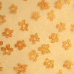 [送料無料] ふわふわポーチ：花衣（イタリア製オーガンジー） 3枚目の画像
