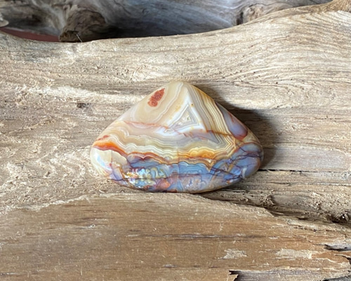 美しい貝のような クレイジーレースアゲート 02 天然石 ルース Crazy