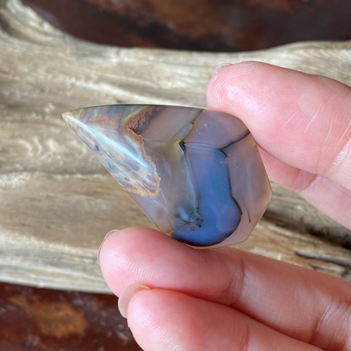 Coolな クレイジーレースアゲート03 天然石 ルース Crazy Lace Agate