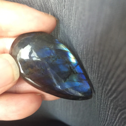 瑠璃色 ラブラドライト 天然石 ルース Labradorite 01 10枚目の画像