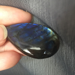 瑠璃色 ラブラドライト 天然石 ルース Labradorite 01 12枚目の画像