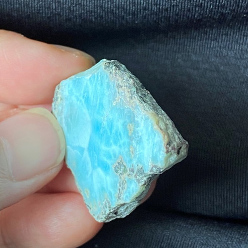 ラリマー原石のスライス④ ラリマー原石のスライス④