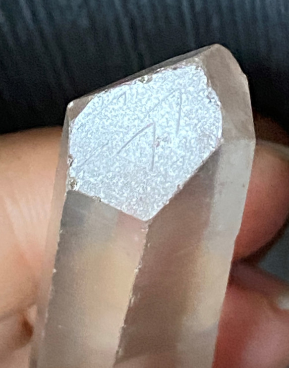 △レコード―キーパー△ 水晶ポイント マスタークリスタル 04 天然石