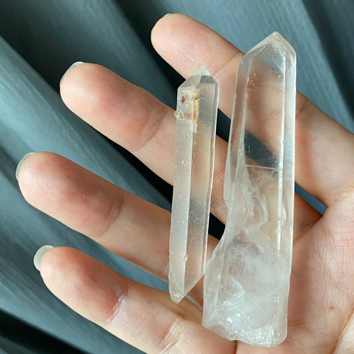 【水晶　ロック クリスタル】　バーコード入り　ビッグポイント　④ 水晶 ロック クリスタル】 バーコード入り ビッグポイント ④の通販 by