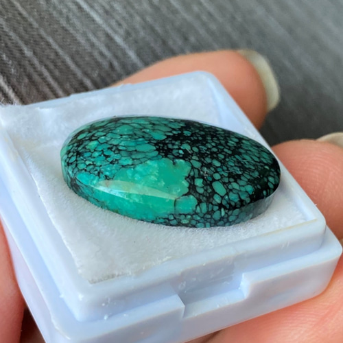 人気者☆スパイダーウェブターコイズ ブラックウェブ Turquoise 人気者☆スパイダーウェブターコイズ ブラックウェブ Turquoise