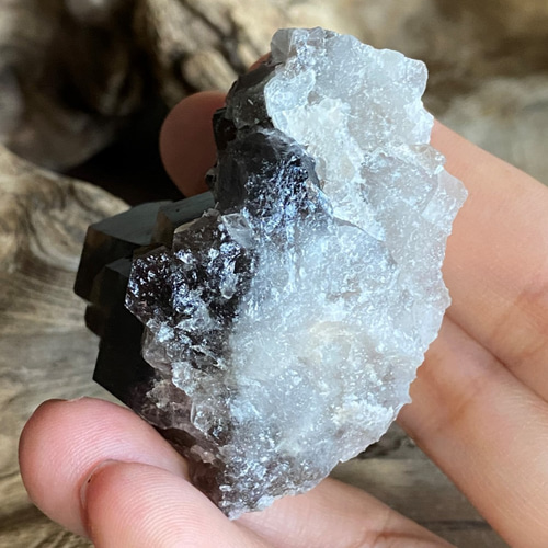 アーカンソー スモーキークォーツ クラスター 01 水晶ポイント 天然石