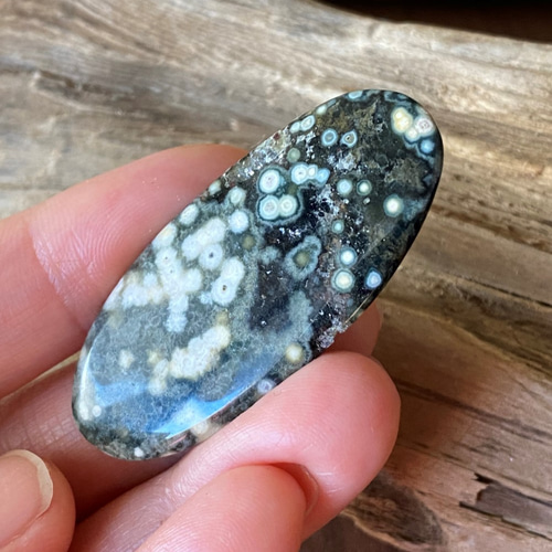 深緑の海の泡が輝く オーシャンアゲート/スペシャルオーシャン