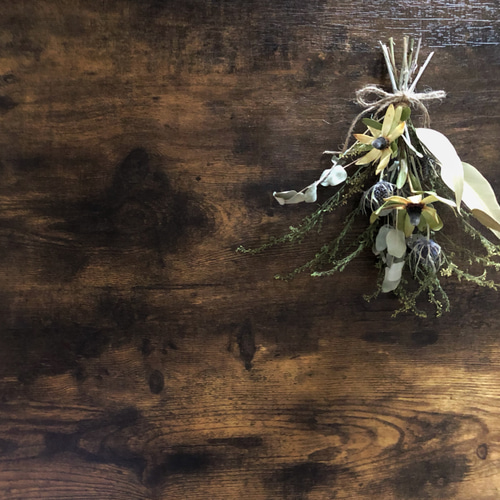 dry-flower-bouquet-swag-blue-