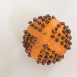 ポマンダーキット（柑橘系の果物とスパイスを使った香り玉） 3枚目の画像