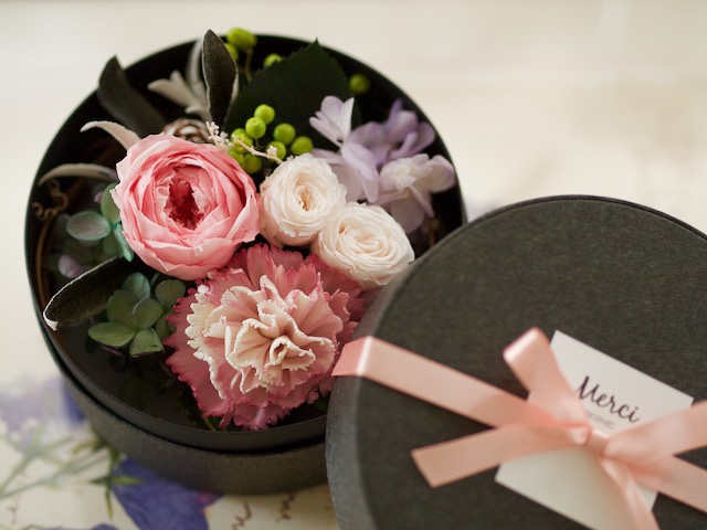 【再販】Circle box flower