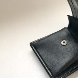 ：奄美大島紬の折財布： 5枚目の画像