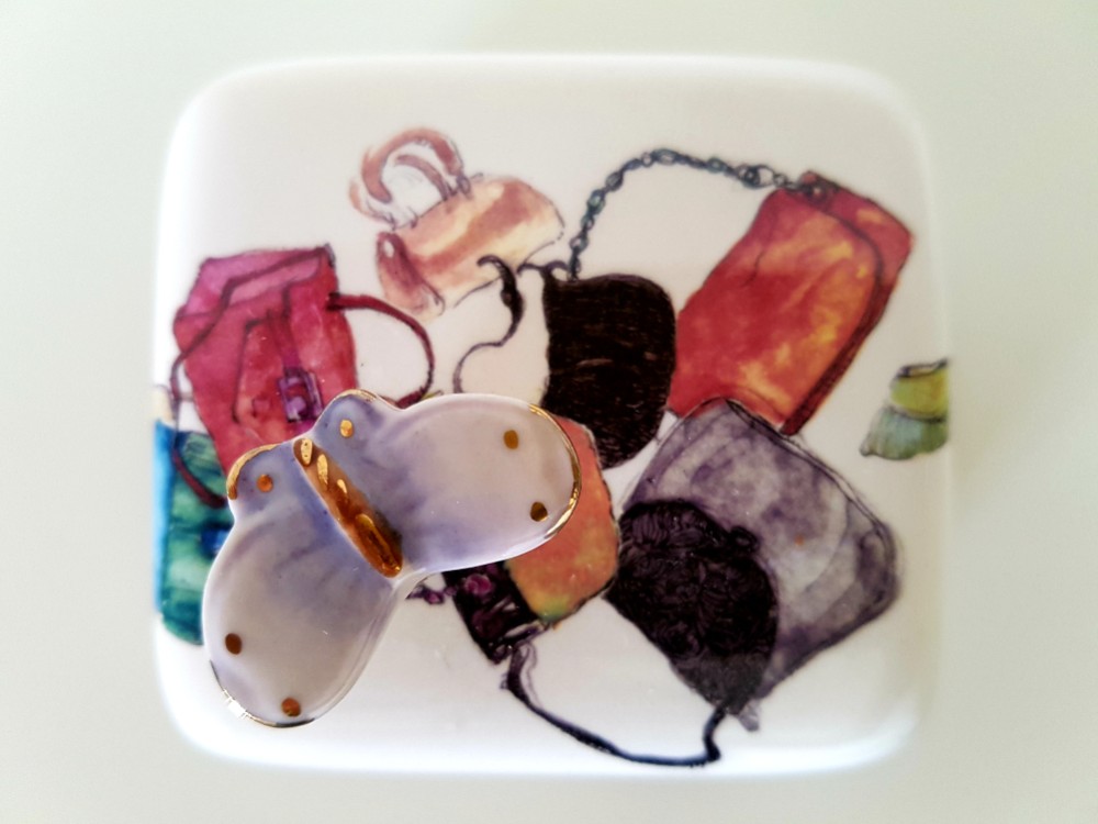 陶器製 オルゴール bags