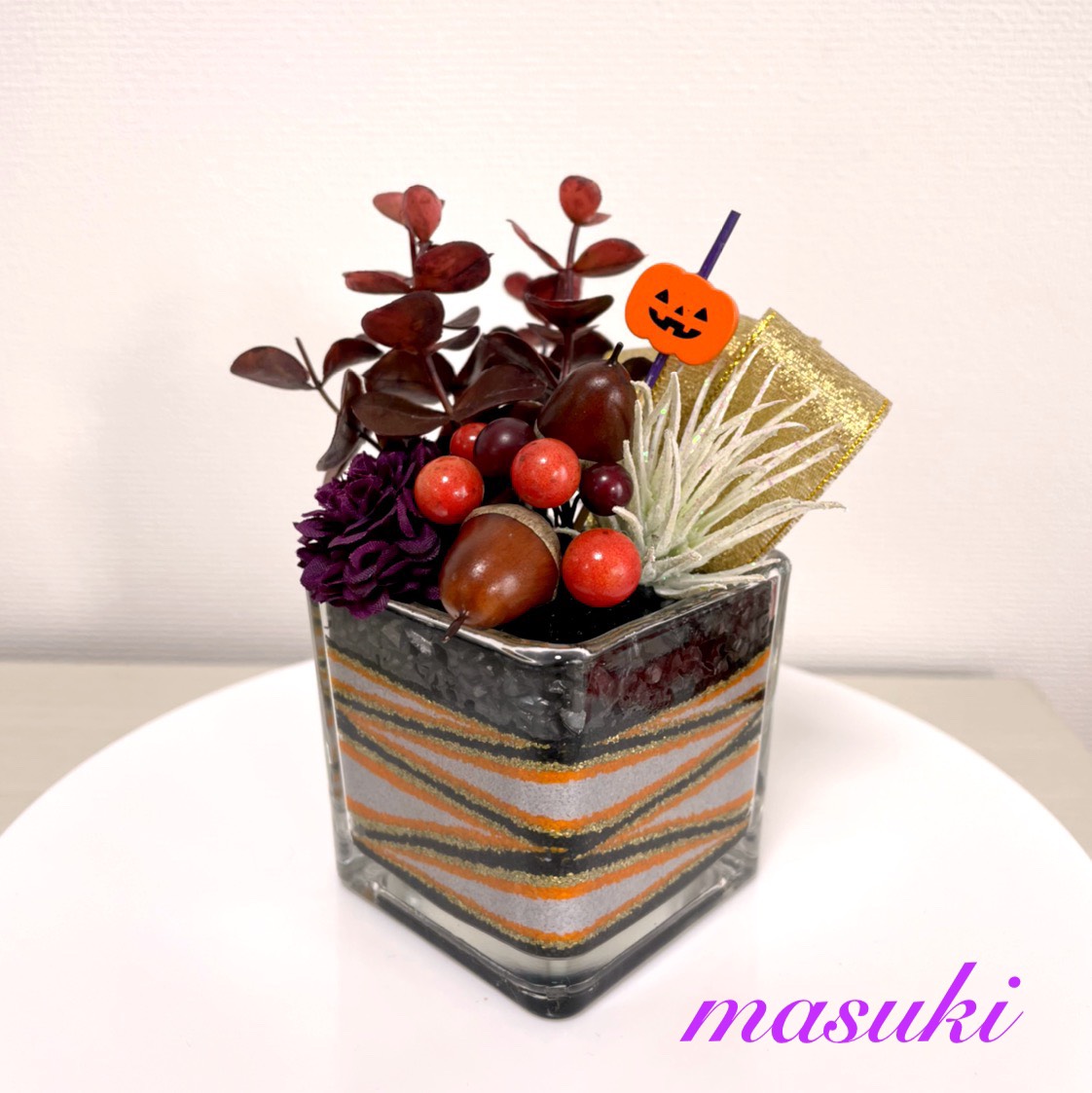 ハロウィンカラーサンドアートキット　3セット ハロウィンカラーサンドアートキット 3セット ハロウィンカラー