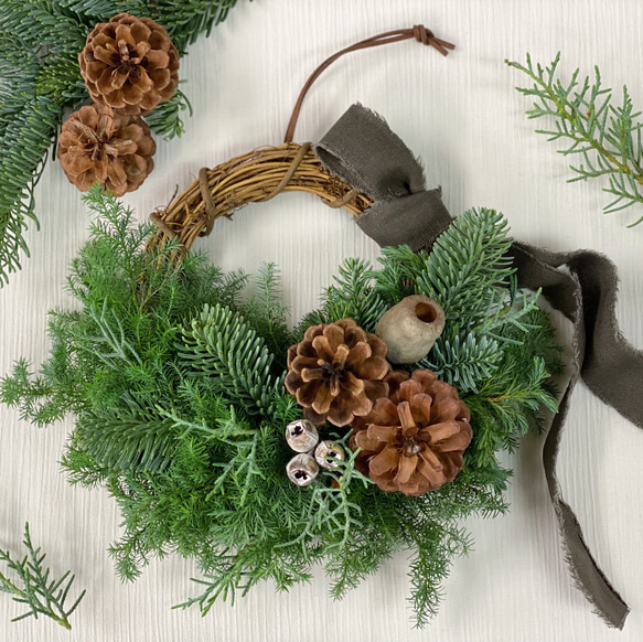 楽天市場】クリスマスリース もみの木の通販