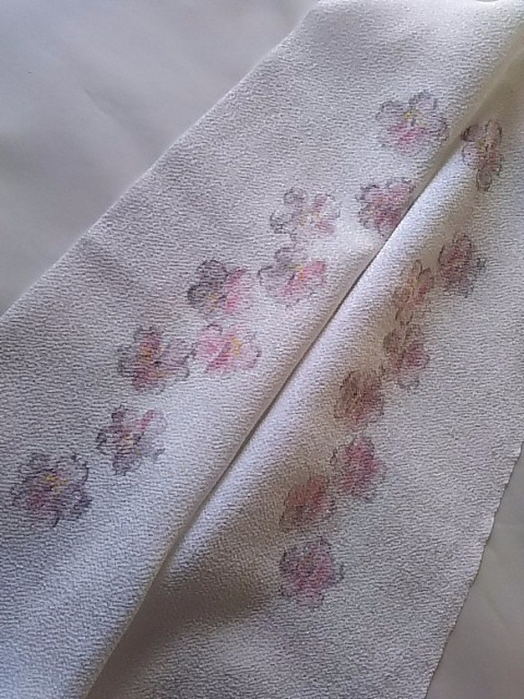 桜の足袋、半襟セット(手描き) 4枚目の画像