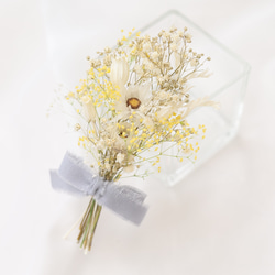 ドライフラワー スワッグ ブーケ スターチス白 ドライフラワー