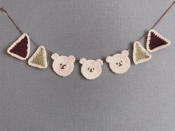 boo foo woo bear garland 1枚目の画像